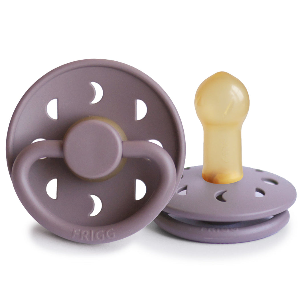 FRIGG Moon - Round Latex Pacifier | Size 2