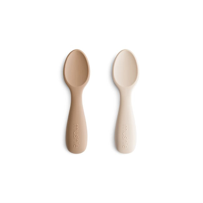 Mushie Toddler Starter Spoons | (2 Pack)