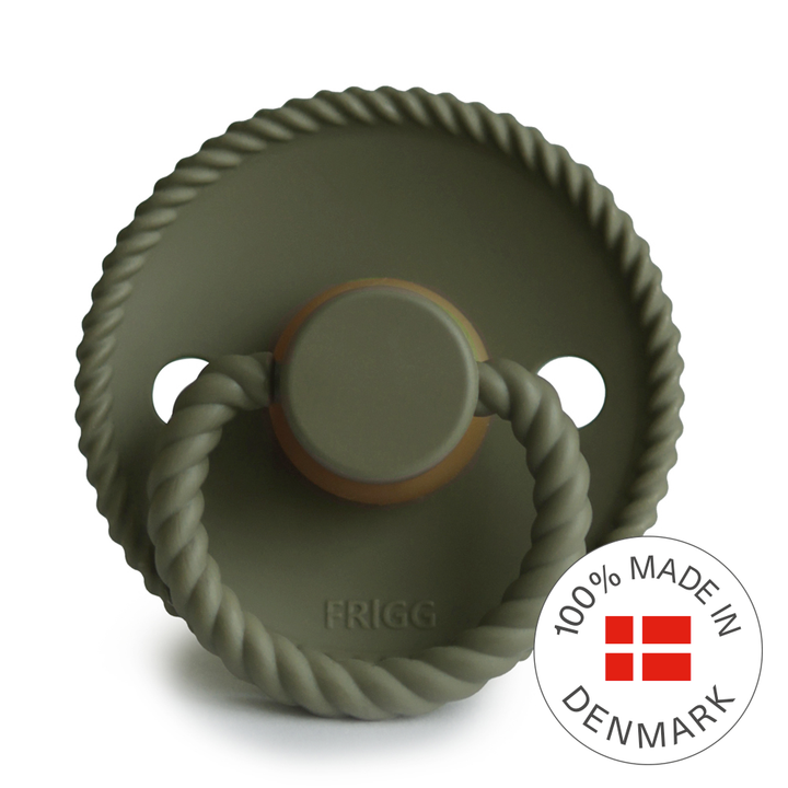 FRIGG Rope - Round Latex Pacifier - Size 2