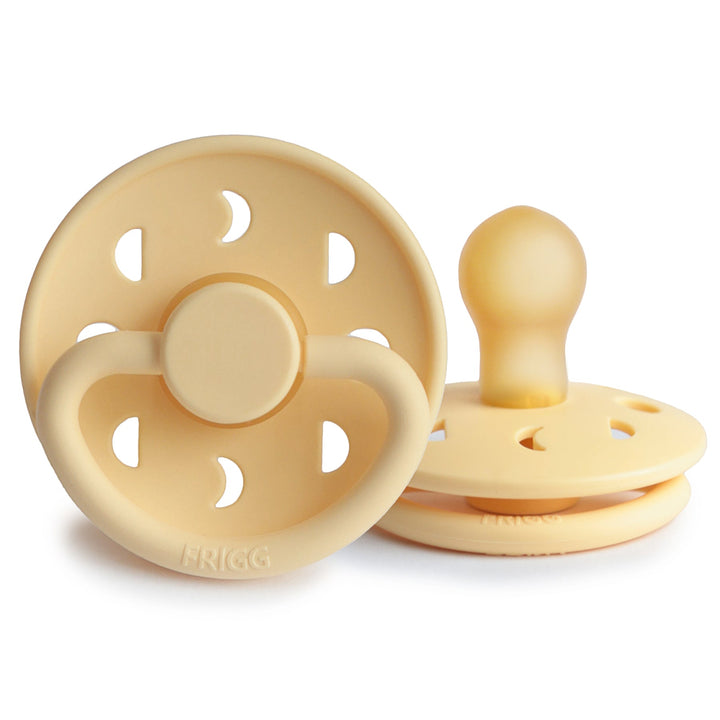 FRIGG Moon - Round Latex Pacifier | Size 1