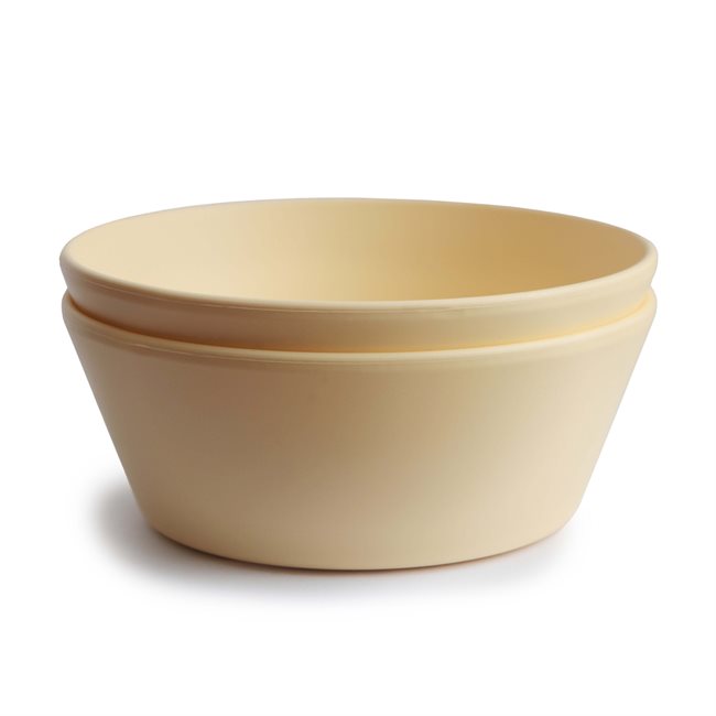 Mushie Round Bowls | 2 Pack
