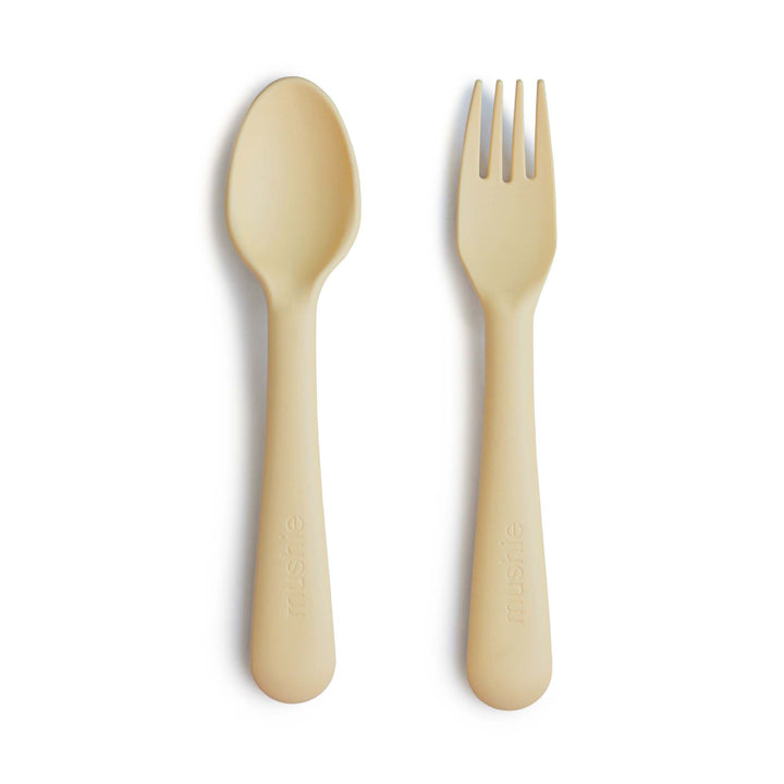 Mushie Fork + Spoon Set