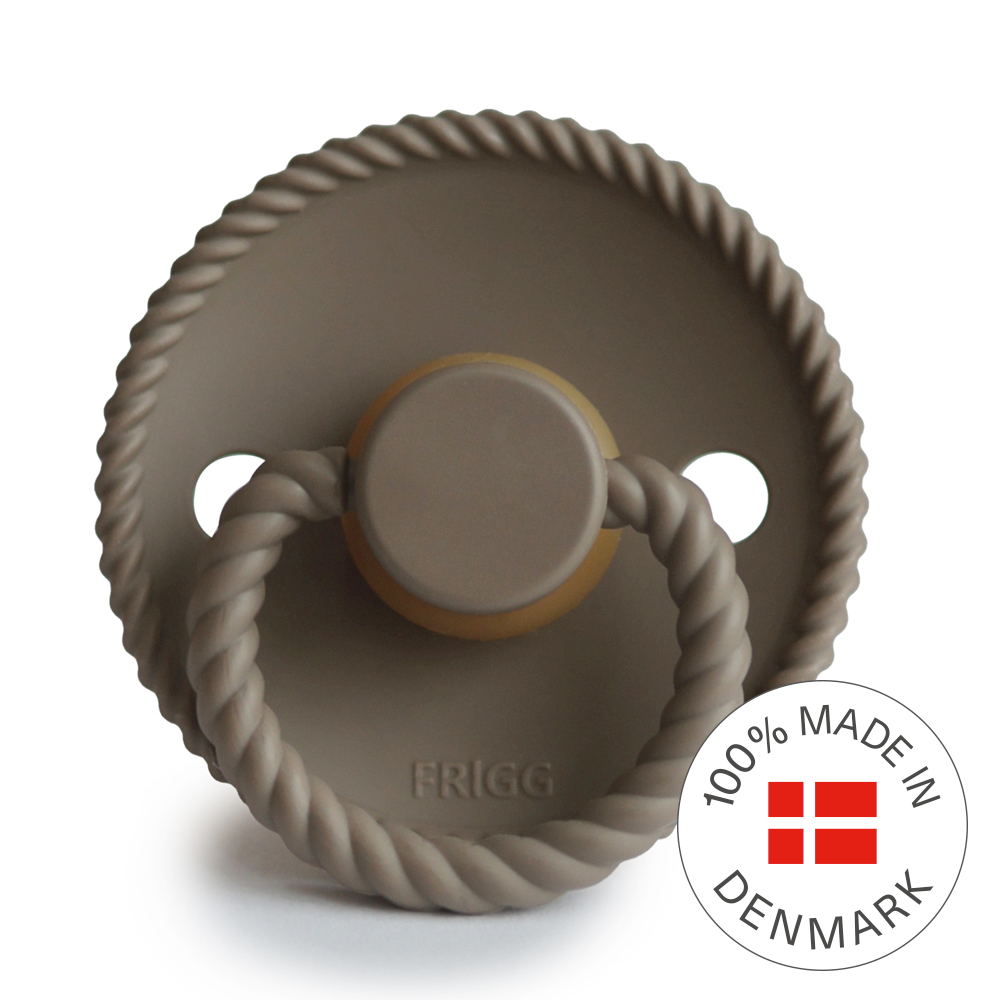 FRIGG Rope - Round Latex Pacifier - Size 2