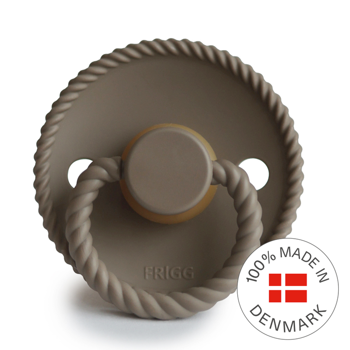 FRIGG Rope - Round Latex Pacifier - Size 2