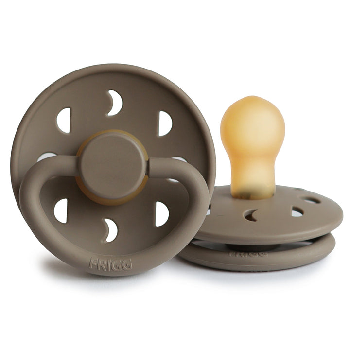 FRIGG Moon - Round Latex Pacifier | Size 1