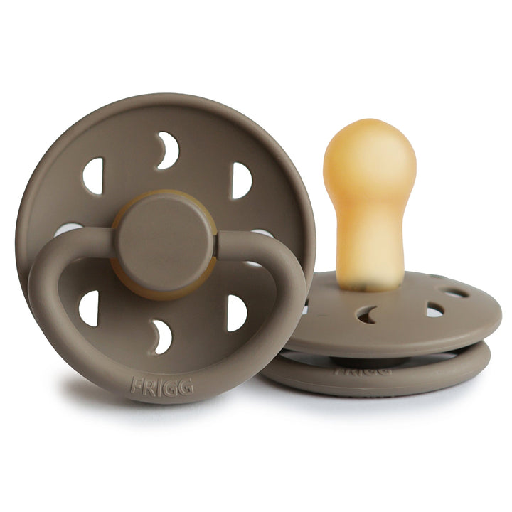 FRIGG Moon - Round Latex Pacifier | Size 2