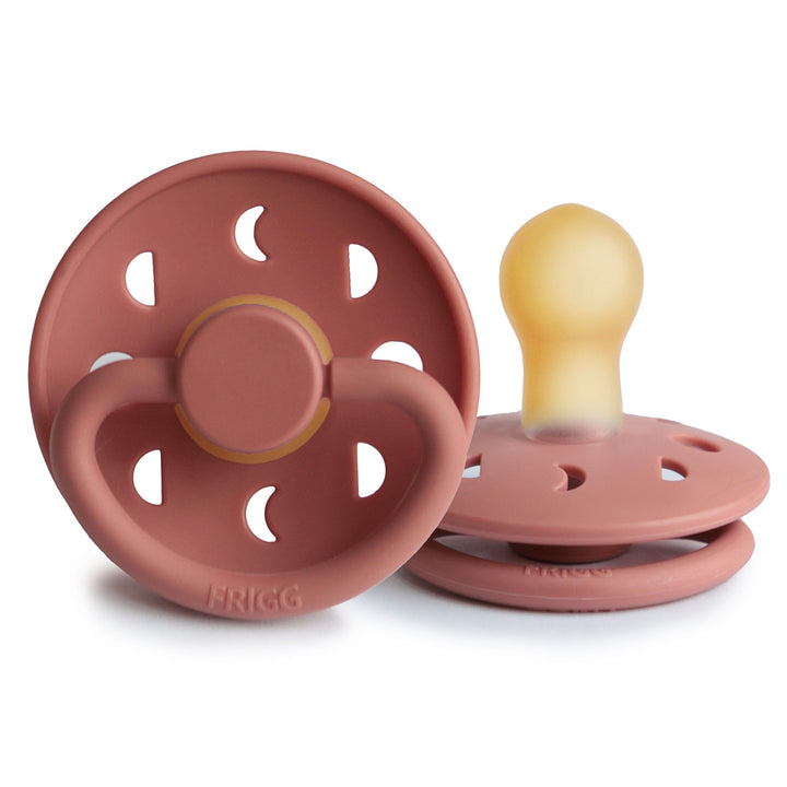 FRIGG Moon - Round Latex Pacifier | Size 1
