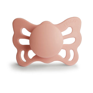 FRIGG Butterfly - Anatomical Silicone Pacifier - Pretty In Peach