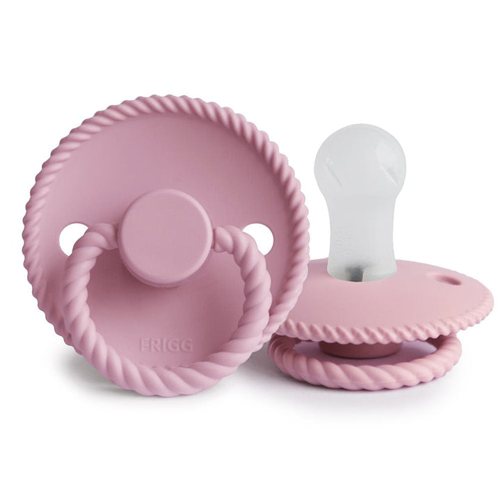 FRIGG Rope - Round Silicone Pacifier - Size 1