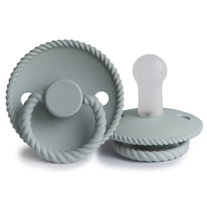 FRIGG Rope - Round Silicone Pacifier - Size 1