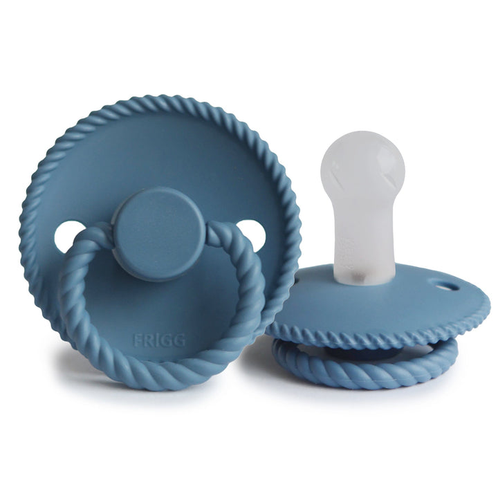 FRIGG Rope - Round Silicone Pacifier - Size 1