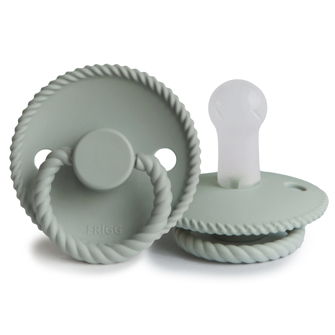 FRIGG Rope - Round Silicone Pacifier - Size 1