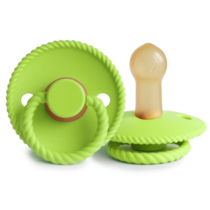FRIGG Rope - Round Latex Pacifier - Size 2