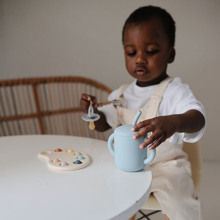 Mushi Silicone Training Cup + Straw