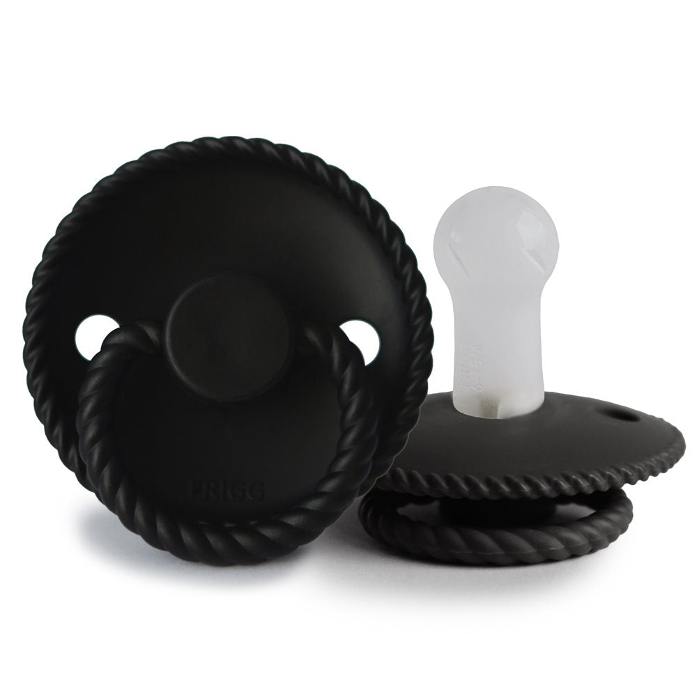 FRIGG Rope - Round Silicone Pacifier - Size 1