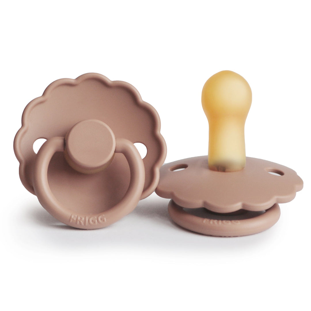 FRIGG Daisy Round Latex Pacifier | Size 2