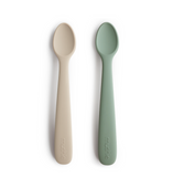 MUSHIE SILICONE FEEDING SPOONS - 2 PACK