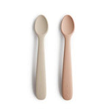 MUSHIE SILICONE FEEDING SPOONS - 2 PACK