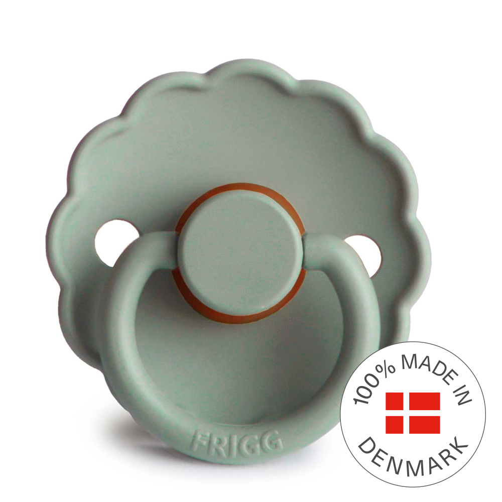 FRIGG Daisy Round Latex Pacifier | Size 2