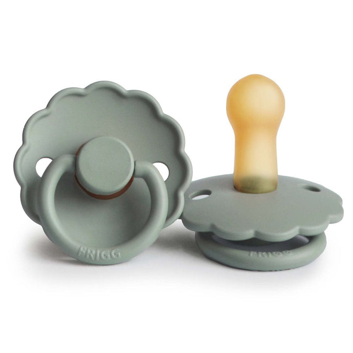 FRIGG Daisy Round Latex Pacifier | Size 2