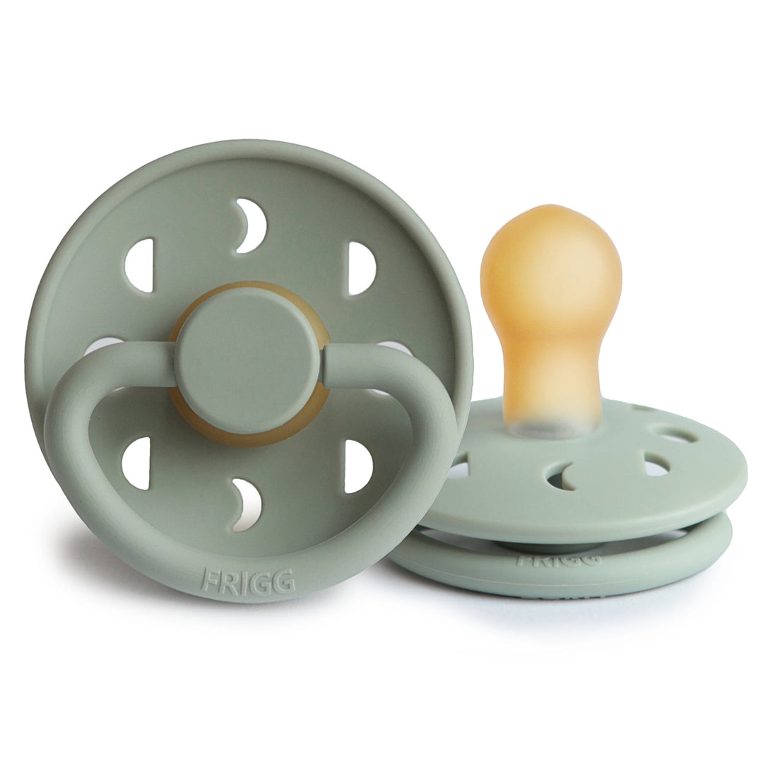 FRIGG Moon - Round Latex Pacifier | Size 1