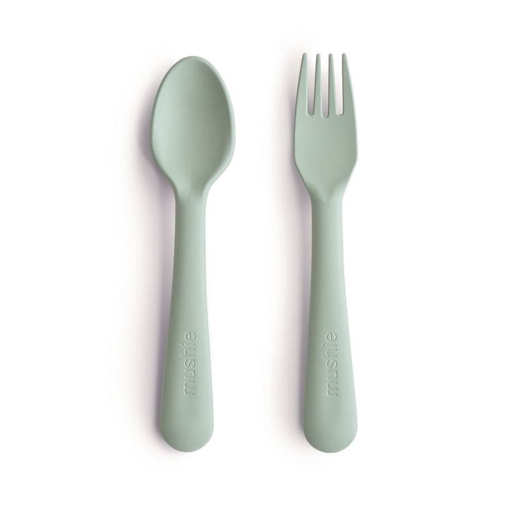 Mushie Fork + Spoon Set