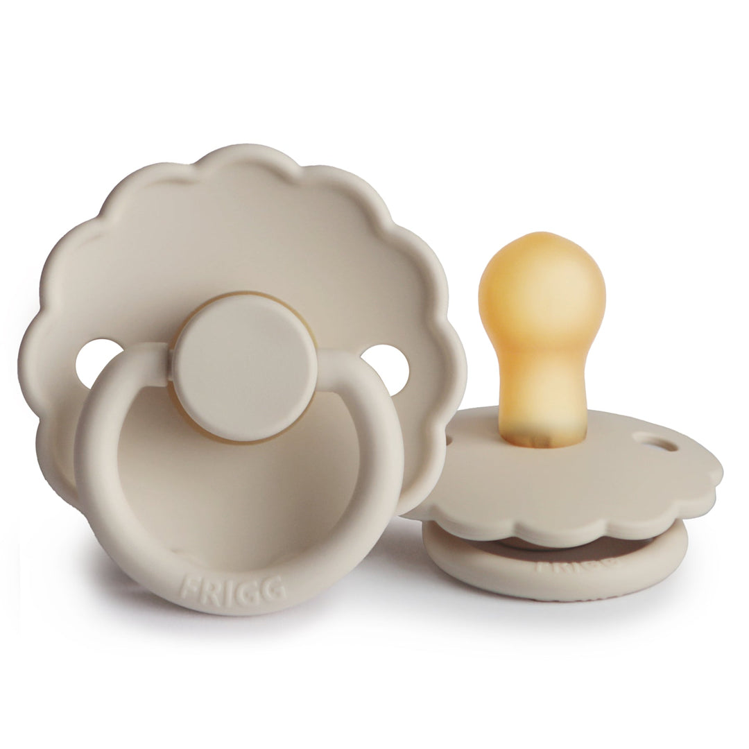 FRIGG Daisy Round Latex Pacifier | Size 1