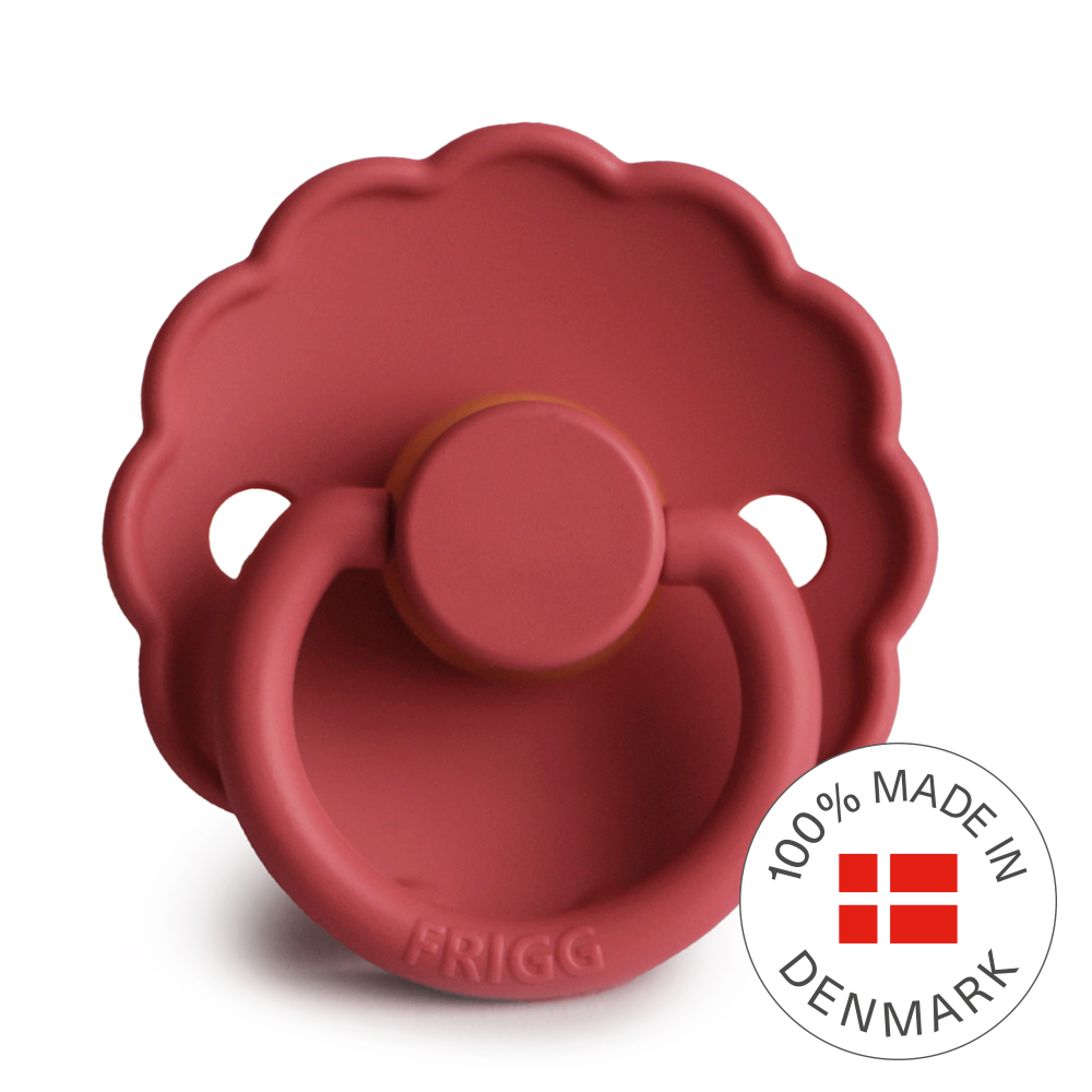 FRIGG Daisy Round Latex Pacifier | Size 2