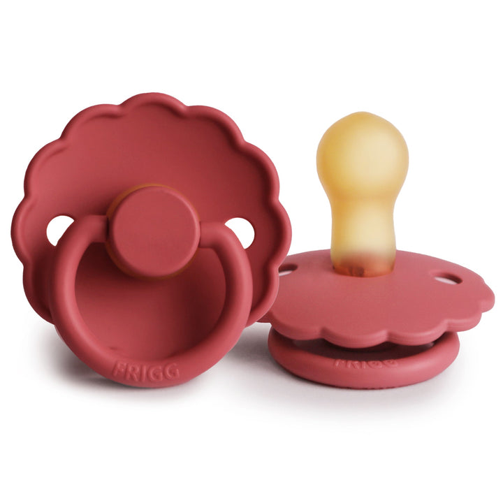 FRIGG Daisy Round Latex Pacifier | Size 1