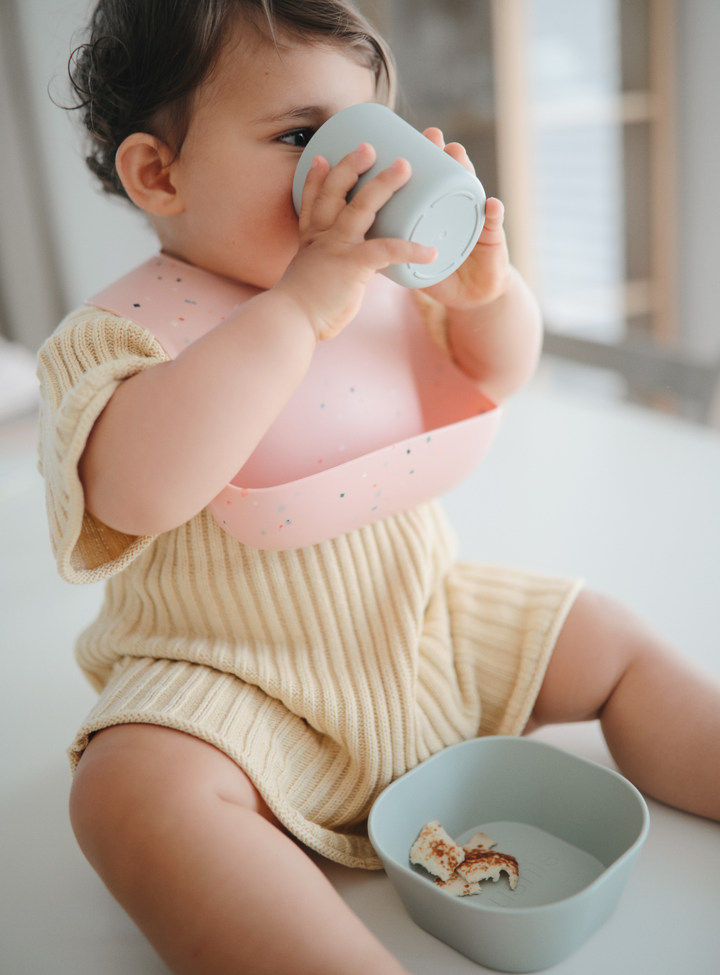 Mushie Silicone Bib