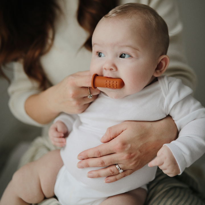 Mushie Silicone Finger Toothbrush