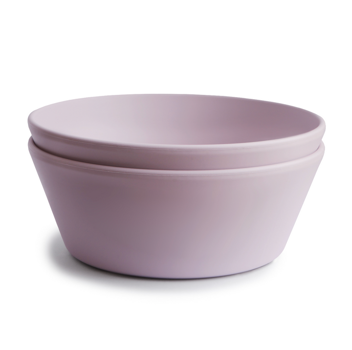 Mushie Round Bowls | 2 Pack