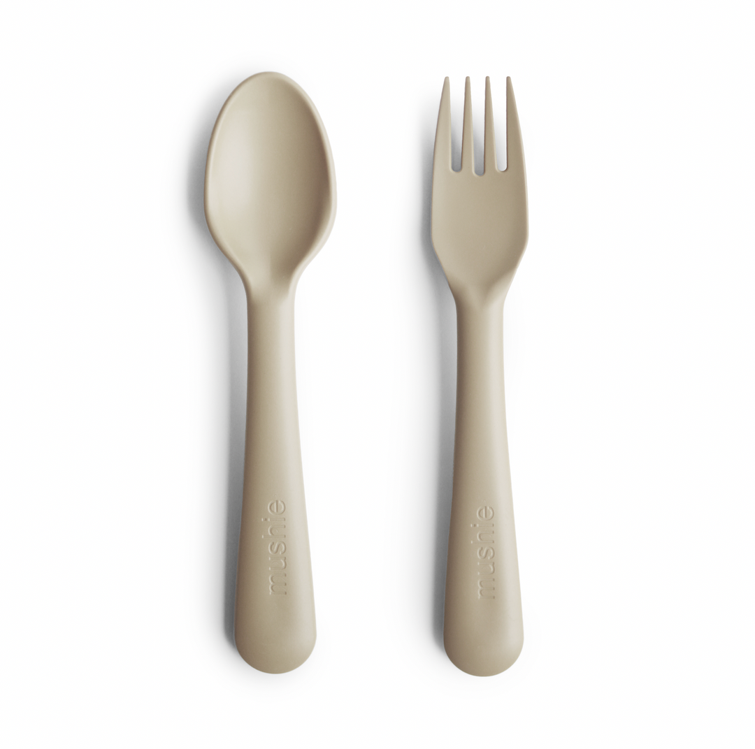 Mushie Fork + Spoon Set