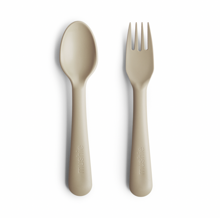 Mushie Fork + Spoon Set