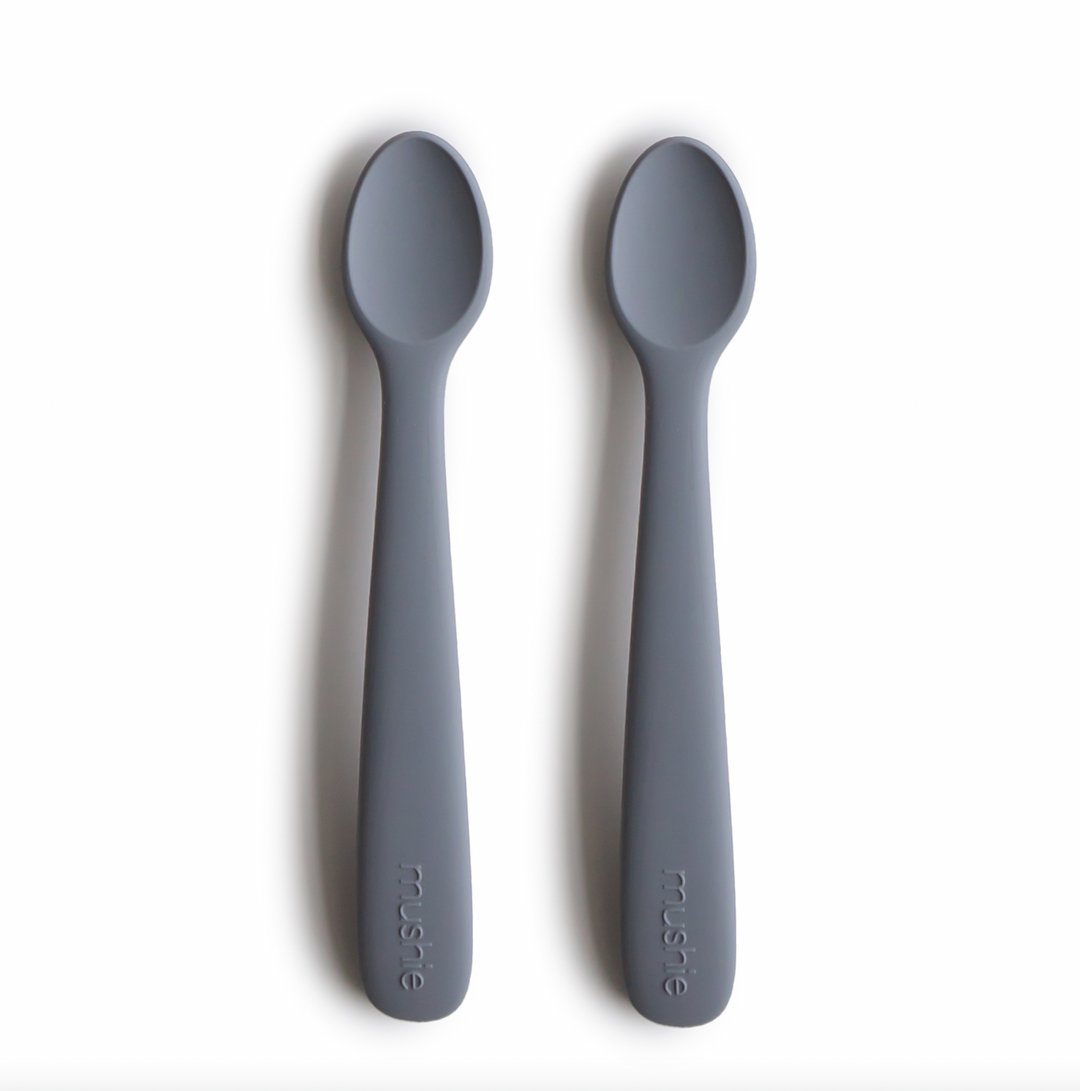 Mushie Silicone Feeding Spoons | 2 Pack