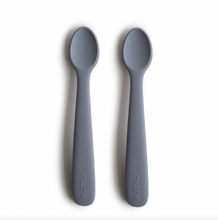 Mushie Silicone Feeding Spoons | 2 Pack