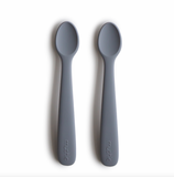 MUSHIE SILICONE FEEDING SPOONS - 2 PACK