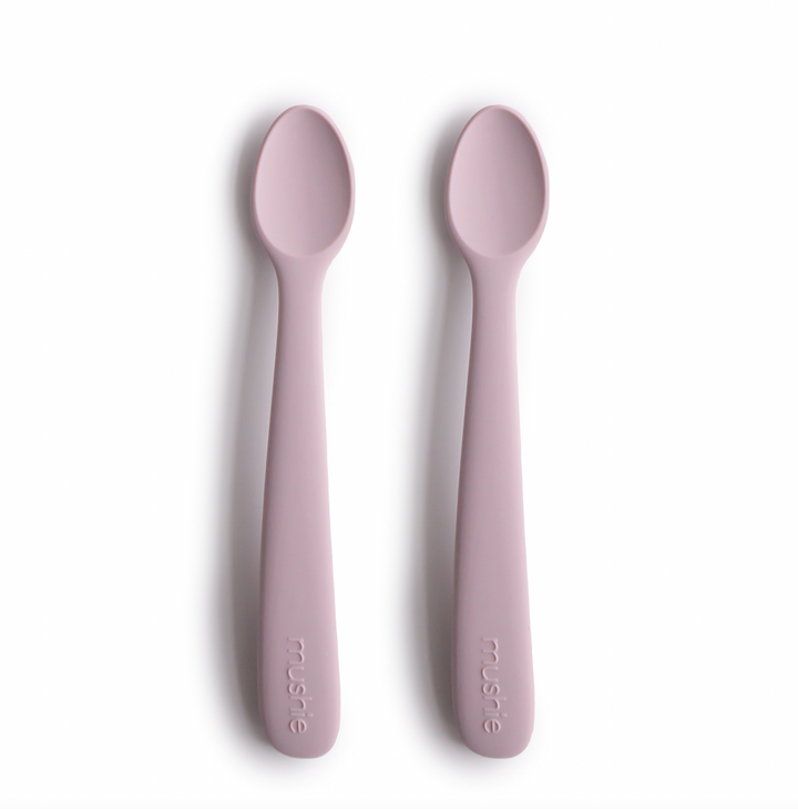 Mushie Silicone Feeding Spoons | 2 Pack