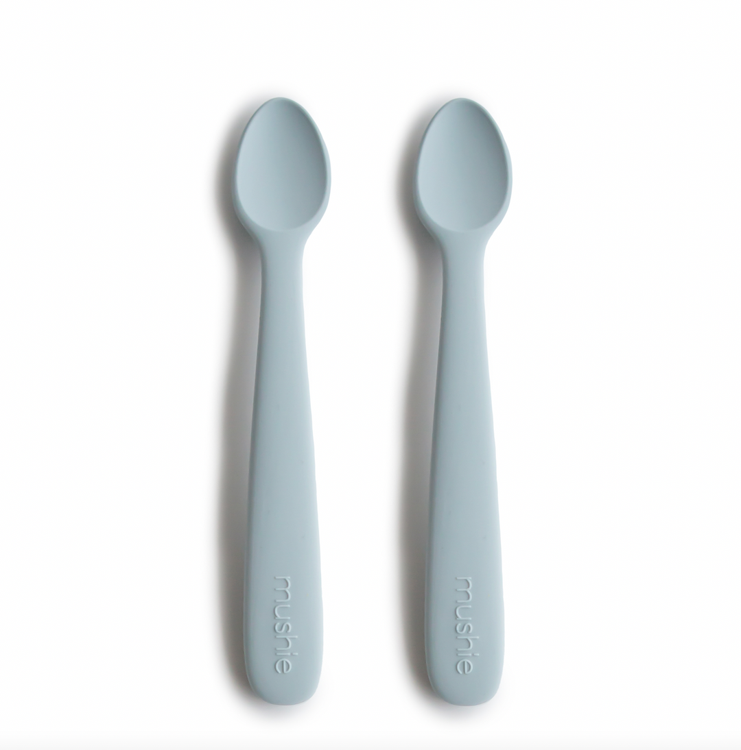 Mushie Silicone Feeding Spoons | 2 Pack