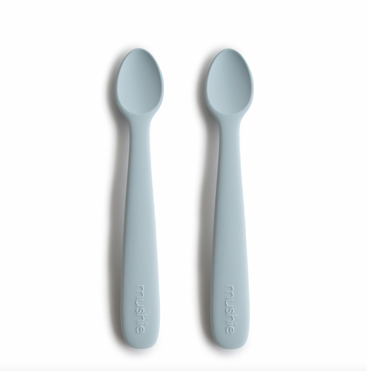 Mushie Silicone Feeding Spoons | 2 Pack