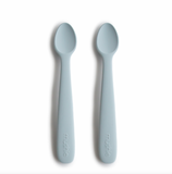 MUSHIE SILICONE FEEDING SPOONS - 2 PACK
