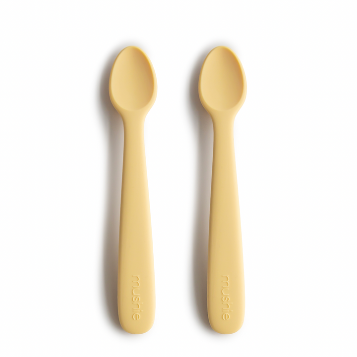 Mushie Silicone Feeding Spoons | 2 Pack