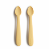 MUSHIE SILICONE FEEDING SPOONS - 2 PACK