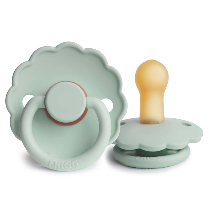 FRIGG Daisy Round Latex Pacifier | Size 2