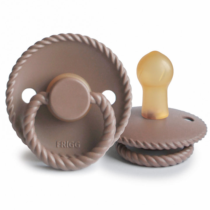 FRIGG Rope - Round Latex Pacifier - Size 2