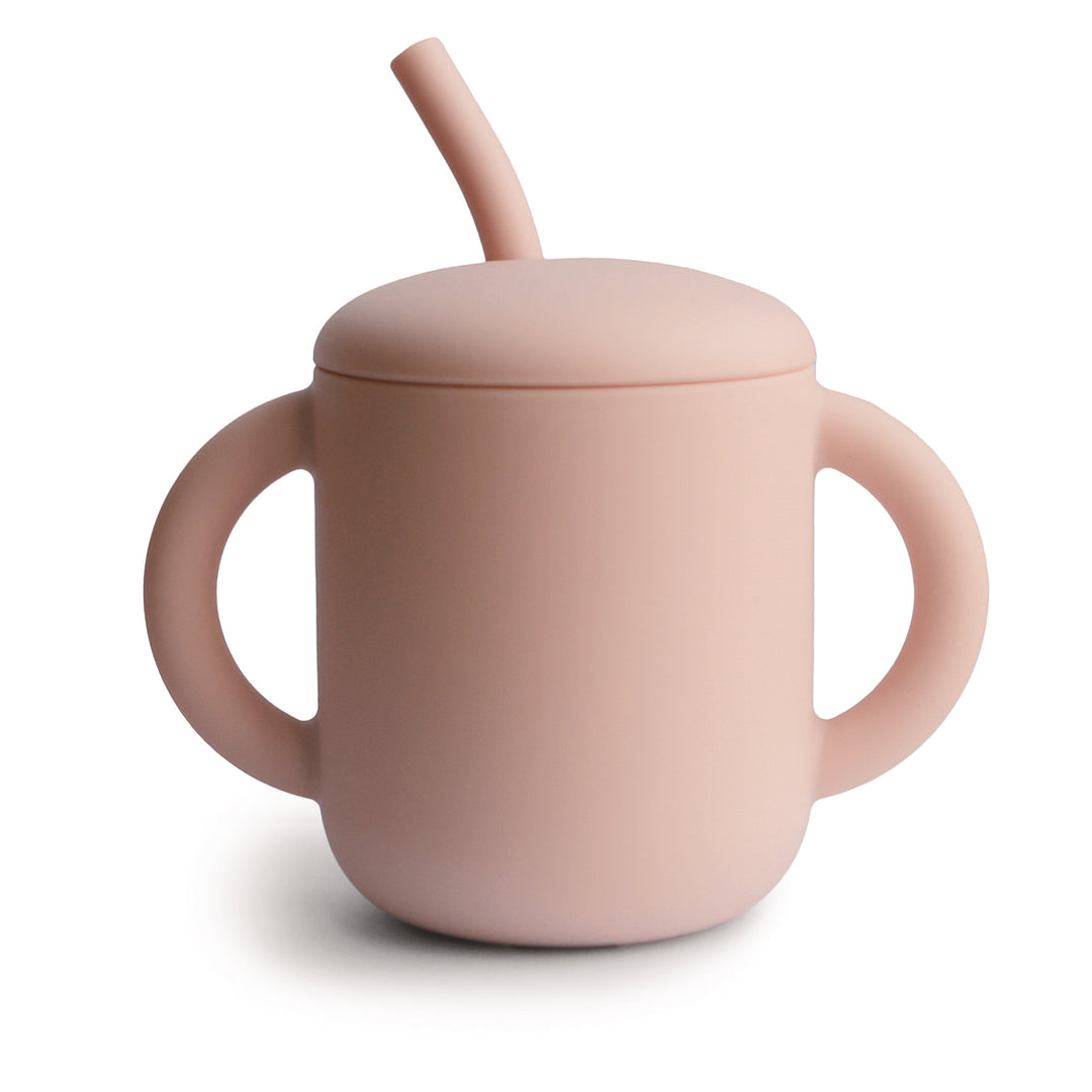 Mushi Silicone Training Cup + Straw