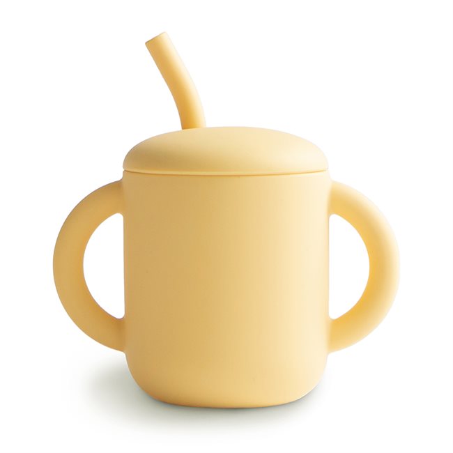 Mushi Silicone Training Cup + Straw