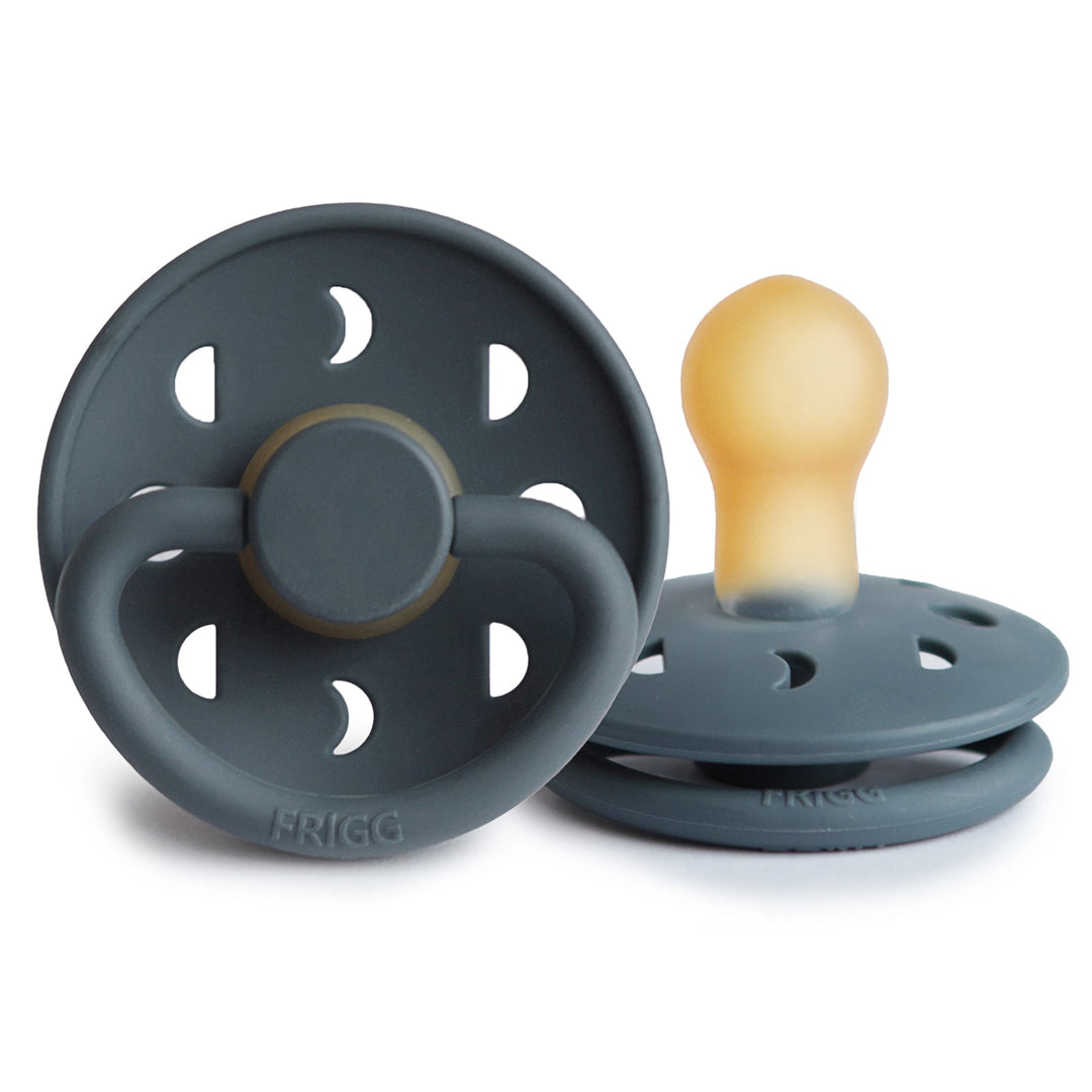 FRIGG Moon - Round Latex Pacifier | Size 1
