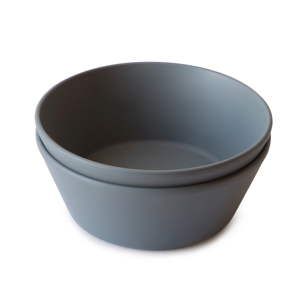 Mushie Round Bowls | 2 Pack