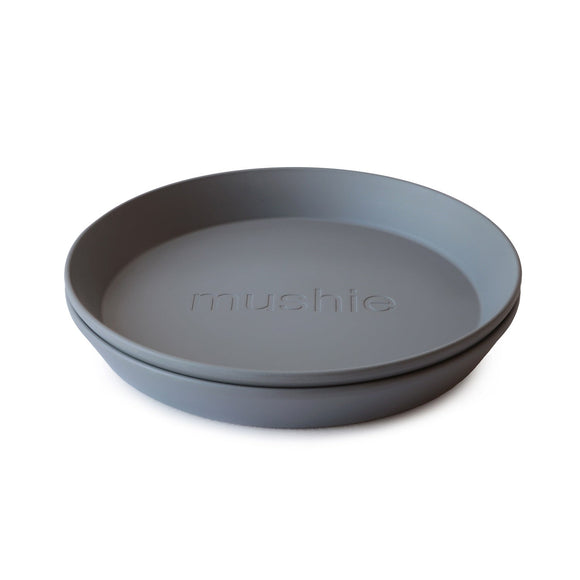 MUSHIE ROUND PLATES - 2 PACK